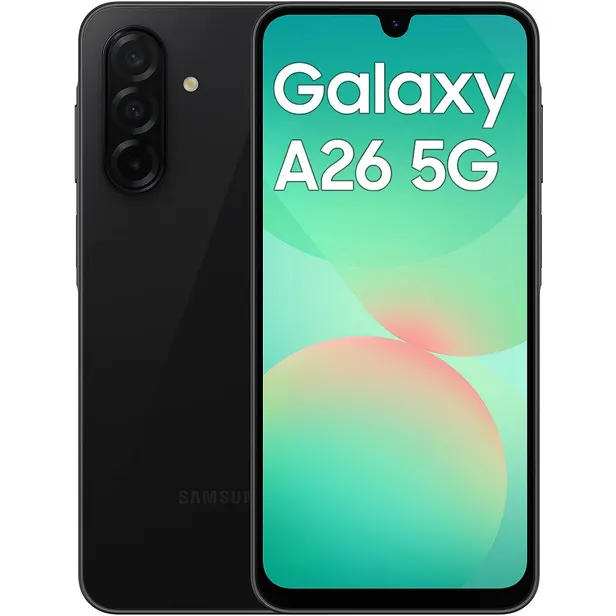 CELULAR SAMSUNG A26 SM-A266M DS 128GB 6GB RAM 5G BLACK